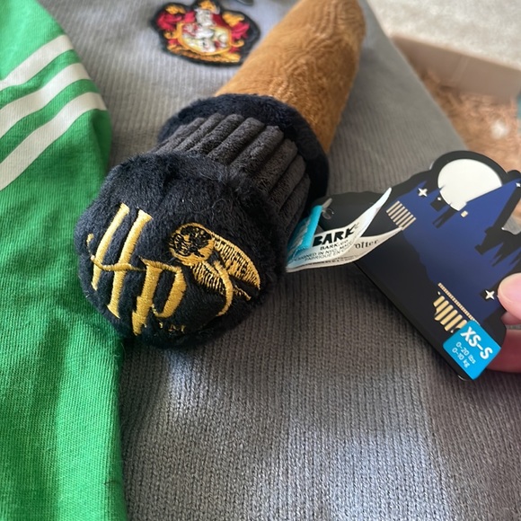 Bark Dog Barkbox Harry Potter Dog Toys Dobby Hedwig Owl Wand Jersey Gryffindor Mandrake